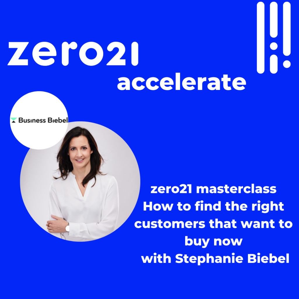 zero21 masterclass with Stephanie Biebel 18.11.