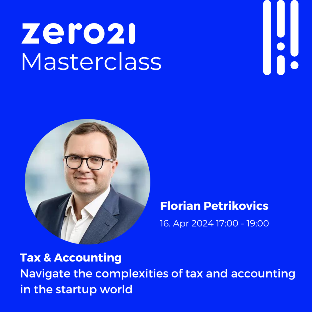 zero21_Tax & Accounting Navigate the complexities of tax and accounting in the startup world